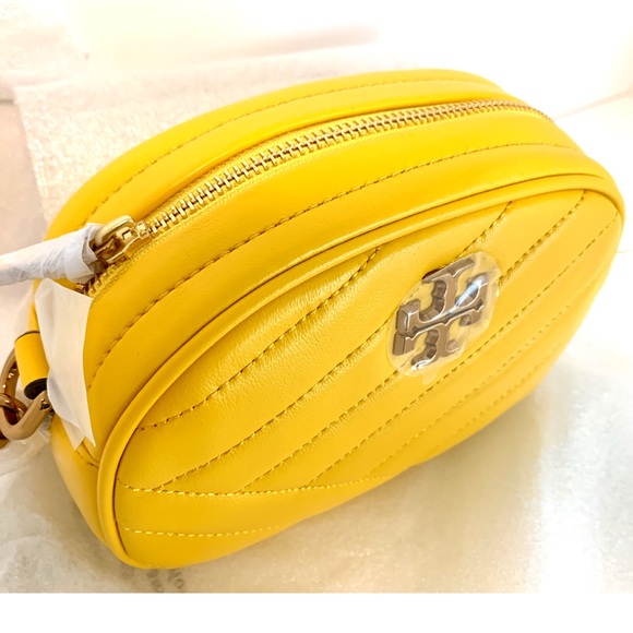 Tory Burch Kira Leather Small Camera Crossbody Bag - Picture 10 of 16